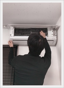 エアコン取り付け